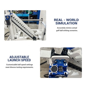 Mesin peluncuran bola Golf otomatis, mesin penguji proyeksi bola Golf benturan konsisten - Product Image 5