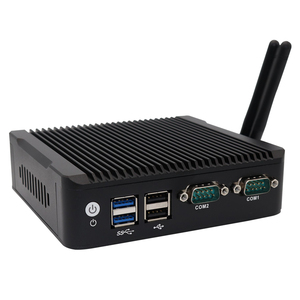 Alder Lake Mini PC de escritorio para juegos sin ventilador con Intel Core DDR4 RAM y enchufe de EE. UU. Win10/Linux Computadora con Intel Iris - Product Image 1