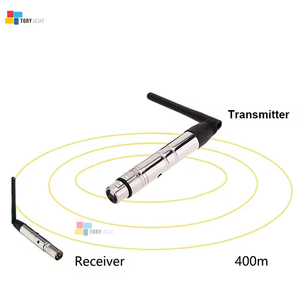 2.4G Wireless DMX-Controller-Konsole DMX512 XLR 3-poliger Wireless-Sender - Product Image 4