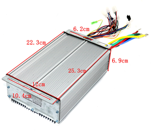 GREENTIME 24 MOSFET 48-72 В 3000 Вт 80Amax контроллер BLDC-K двигателя, Бесщеточный Регулятор скорости, датчик и датчик без датчика - Product Image 4