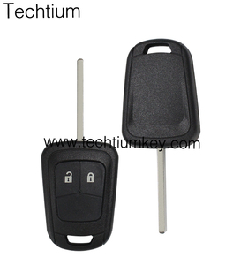 Auto Remote Auto Schlüssel anhänger Case Shell mit 2 Tasten und Blank Hu100 Blade Fahrzeugs chl üssel Abdeckung ohne Logo für Chevrolet - Product Image 2