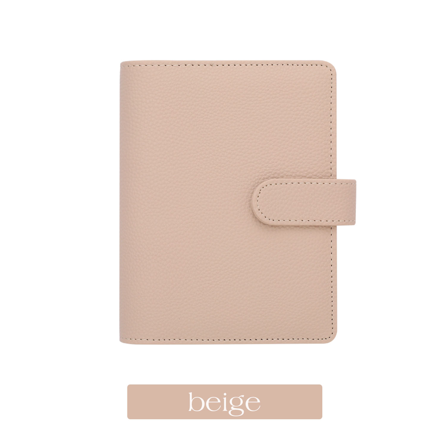 Beige with Gold Rings