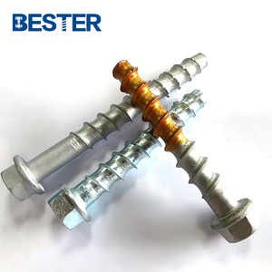 Galvanized Carbon Steel Hex Flange Head <strong>Anchor</strong> <strong>Bolt</strong> BiMetal Self Tapping Concrete <strong>Anchor</strong>