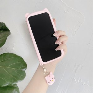 เคสโทรศัพท์นิ่มลายการ์ตูนแมวน่ารักสำหรับ iPhone 14 13 PRO MAX 12 11 XR XS x 8 7 plus SE PLUS