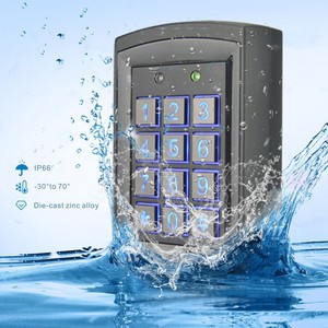 Nuova tastiera di controllo di accesso impermeabile in metallo per esterni Standalone per controllo di accesso digitale tastiera scheda PIN codice accesso 125khz - Product Image 2