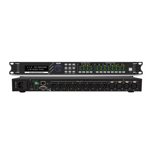 LC408 DriveRack 4 Entrada 8 Salida Ecualizador de audio profesional Sistema de gestión de altavoces para equipos de sonido de escenario - Product Image 6