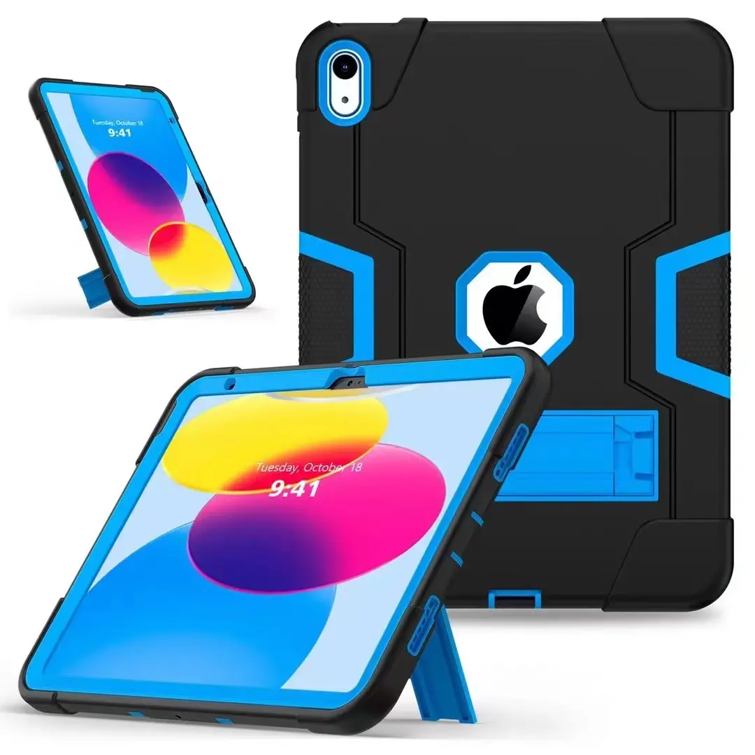 Honatop Zware Robuust Schokbestendig Siliconen Case Voor Ipad 10th Generatie 10.9 Inch 10th Gen Cover 2022