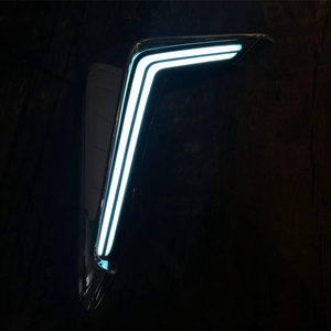 ไฟวิ่งกลางวัน LED สําหรับ to yo ta 30AGH ALPHARD พร้อมไฟเลี้ยววิ่งกลางคืน 3 สี DRL - Product Image 5