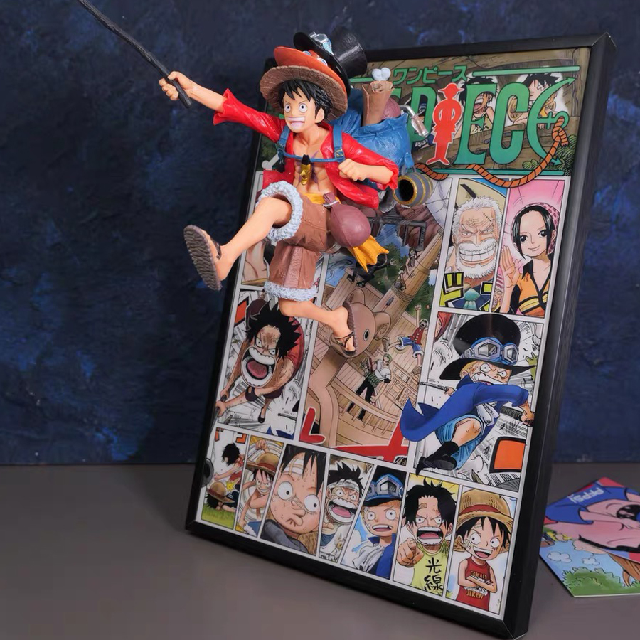 luffy colorido