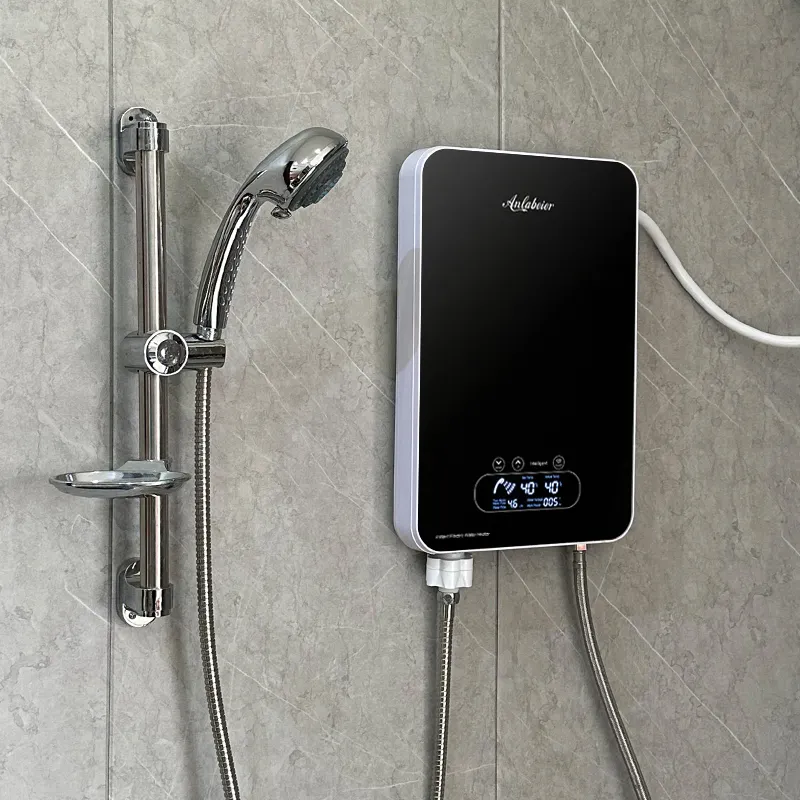 Scaldabagno elettrico istantaneo di marca anlabeier bagno doccia con acqua calda mini geyser elettrico a parete