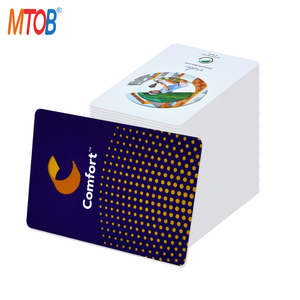酒店定制加密MIFARE超轻EV1塑料智能射频识别钥匙卡 - Product Image 3