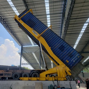 40 Foot <strong>Container</strong> Tilter 40ft <strong>Container</strong> Tilting <strong>Machine</strong> for <strong>Loading</strong> <strong>and</strong> <strong>Unloading</strong> Bulk Material