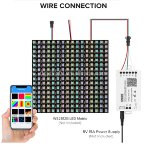 WiFi Artnet WS2811 Ws2812b SK6812 UCS1903 pixel indirizzabile led Strip controller digitale programmabile SP801E - Product Image 2