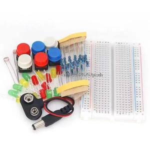 Starter kit para per uno r3 mini tabua de pao led jumper fio botao para arduino kit fai da te esallecola acao laboratorio - Product Image 1