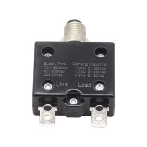 125-250V AC 50V DC Push Button <strong>Circuit</strong> <strong>Breaker</strong> 10Amp Thermal Overload Protector L1 Series Manual Reset Thermal <strong>Circuit</strong> <strong>Breaker</strong> - Product Image 6