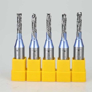 Arden için uygun ahşap tahta karbür çift kaplama Spiral bıçak dilimleme kesici TCT boyutlandırma freze kesicisi - Product Image 3