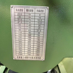 2024最佳销售手动xy工作台用于铣削高品质铣床X5032手动车床铣床立式手动铣削 - Product Image 6
