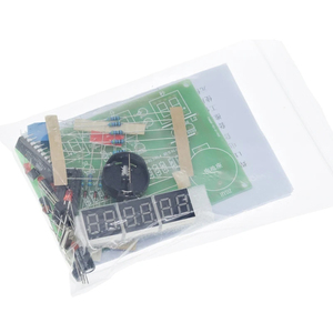 DIY <strong>Kits</strong> AT89C2051 Electronic Clock Digital Tube LED Display Suite Electronic Module Parts and Components DC 9V - 12V - Product Image 2