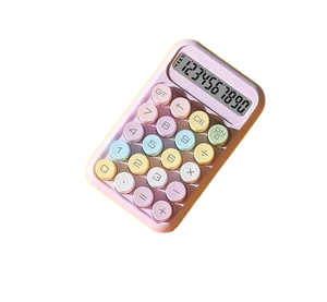 Портативный 10-значный калькулятор с механической клавиатурой - Product Image 1
