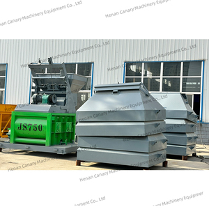 Js Series 750L Capacity Twin Shaft Automatic Forced Concrete <strong>Mixers</strong> 35r/min Core Component Motor - Product Image 2