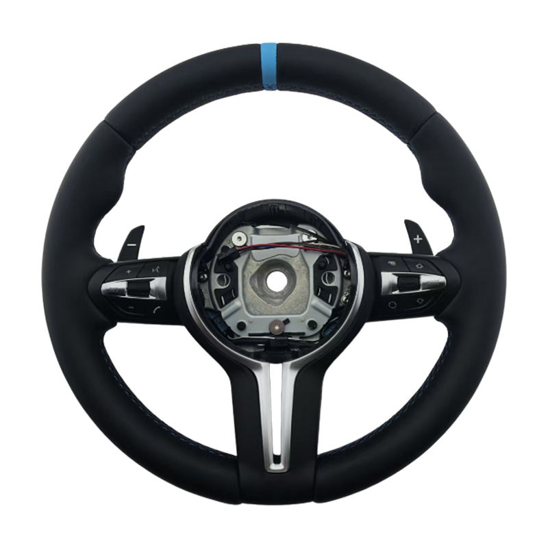 X3 F25 Perforated Leather+blue Stripe