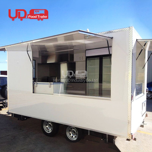 Xe Bán Đồ Ăn Di Động, Xe Bán Bánh Pizza Cho Chó Nóng, Có Trailer Bán Đồ Ăn Nhà Bếp Đầy Đủ Với Tủ Trưng Bày - Product Image 1