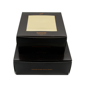 กล่องเค้กคัพเค้กแบบย่อยสลายได้ทางชีวภาพ12X12X12พร้อมหน้าต่าง <span class=keywords><strong>PVC</strong></span> สำหรับจัดเลี้ยงอาหาร - Product Image 4