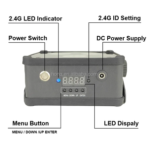 รีโมทคอนโทรล IR ไฟขนาดเล็กแบบพกพา WiFi uplight งานแต่งงาน DJ ไฟ LED แบตเตอรี่ไร้สาย3x18W พร้อมกล่องชาร์จ8ชิ้น - Product Image 4