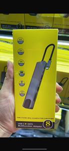 8in1多機能USBハブApple Macbook Pro SD TFカードリーダータイプC USB 3.0ドッキング充電器用 - Product Image 6