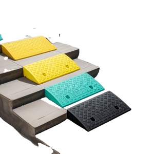 Factory <strong>Direct</strong> Durable Plastic Kerb <strong>Ramp</strong> for Pedestrian Crossing Safe Intersections at Busy Locations - Product Image 1