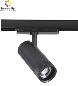 4 dây 3 ba giai đoạn đầu lịch thi đấu chùm góc có thể điều chỉnh đèn nhà ở 15W 25W 35W Bảo tàng nghệ thuật cửa hàng dẫn theo dõi ánh sáng - Product Image 2