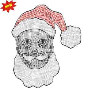 Santa tôi có thể giải thích Rhinestone sắt trên Rhinestone chuyển cho áo thun - Product Image 2