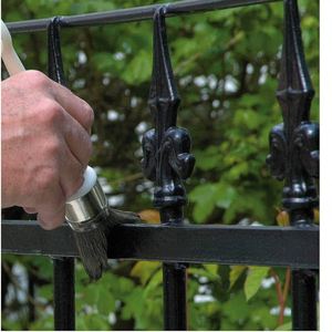 Tris Star 0.375 Lt Anti-Rust Enamel Matt Black Liquid <strong>Coating</strong> for Steel Structure Furniture Industrial and Metal Applications - Product Image 5