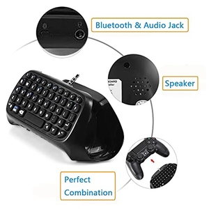 Wireless Controller-Tastatur mit Ladest änder für PS4 Gamepad Chatpad für PS4-Zubehör Message Chat für Playstation 4 Slim - Product Image 4