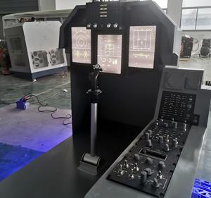 Emulador de cabina de avión de simulación personalizado directo de fábrica, emulador de vuelo, modelo de sala de Control Central