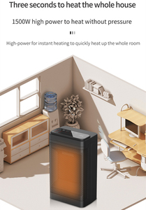 Riscaldamento silenzioso Mini Home Room Space termostato caldo riscaldatore elettrico telecomandato - Product Image 5