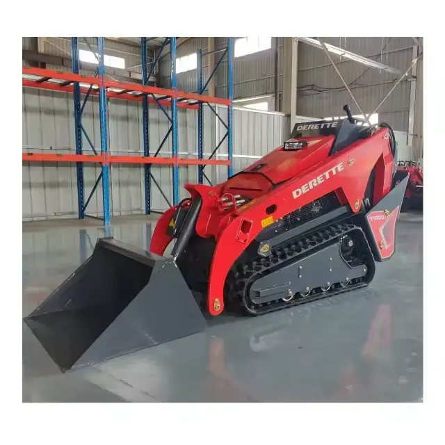 Nuovo avanzato Design CE/EPA certificato Mini Skid Steer Loader con motore Diesel di importazione-ottimale per compiti ad alto flusso idraulico