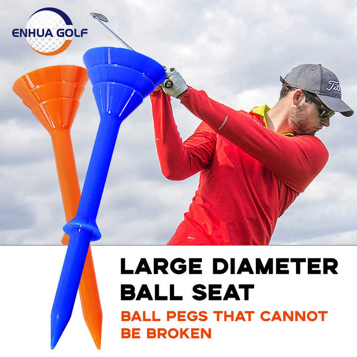 Big Cup 83mm Golf Tee Manufacturer Cheap Custom logo Print Flexible 3-decker Trilaminar Cup