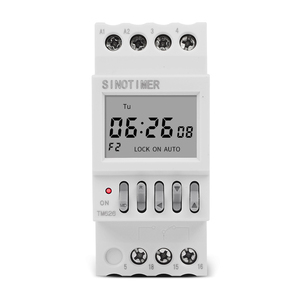 TM6262チャンネルタイマースイッチ220V2グループ出力個別制御週7日間プログラム可能タイマー35mmDinレールの取り付け - Product Image 2