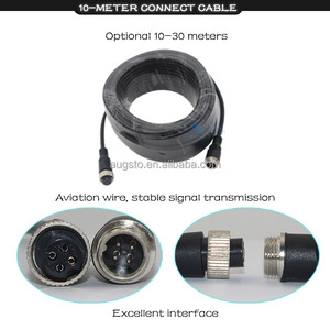 2.5M Distance Detection Ultrasonic Car <strong>Reverse</strong> Parking <strong>Sensor</strong> Kit With <strong>4</strong> Cameras LED Display Buzzer Radar for Cars Trucks