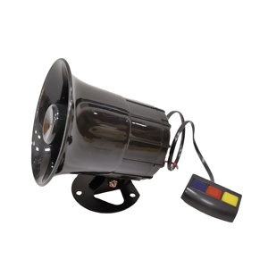 Super Loud ABS Material 30w <strong>12v</strong> 110dB 3 Sound Electronic Car Motorcycle <strong>Horn</strong> With Controller Button <strong>air</strong> <strong>Horn</strong>