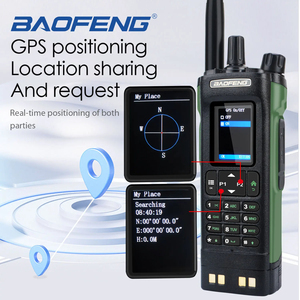 Baofeng 10W UV32 UV 32 32UV GPS Bluetooth APP Programmierung UHF VHF Walkie Talkie Multi Band Typ C Aufladen Amateur Funkgerät - Product Image 3