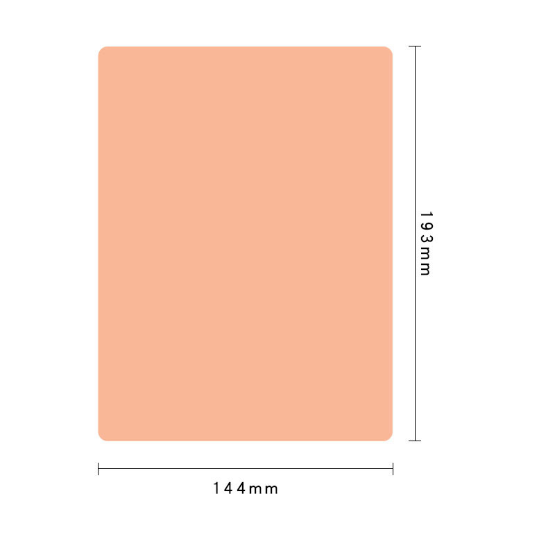 Rosa S-14*19*0,1 CM