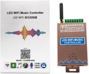 Светодиодный Wi-Fi пиксельный музыкальный контроллер LC2000B 5 в 12 В 24 В 2811 2812, адресные полосы, светодиодный контроллер - Product Image 5