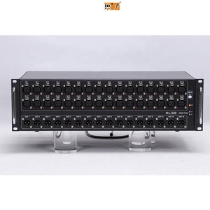 Mezclador Digital DL32, caja de escenario de 32 entradas y 16 salidas con 32 preamplificadores de micrófono, mezclador de consola de Audio para escenario musical