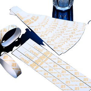 RFID NFC F08 çip toptan ucuz özel dijital ve serigraf mürekkep püskürtmeli yazdırılabilir Tyvek düğün mezuniyet için olaylar için kollukları - Product Image 1