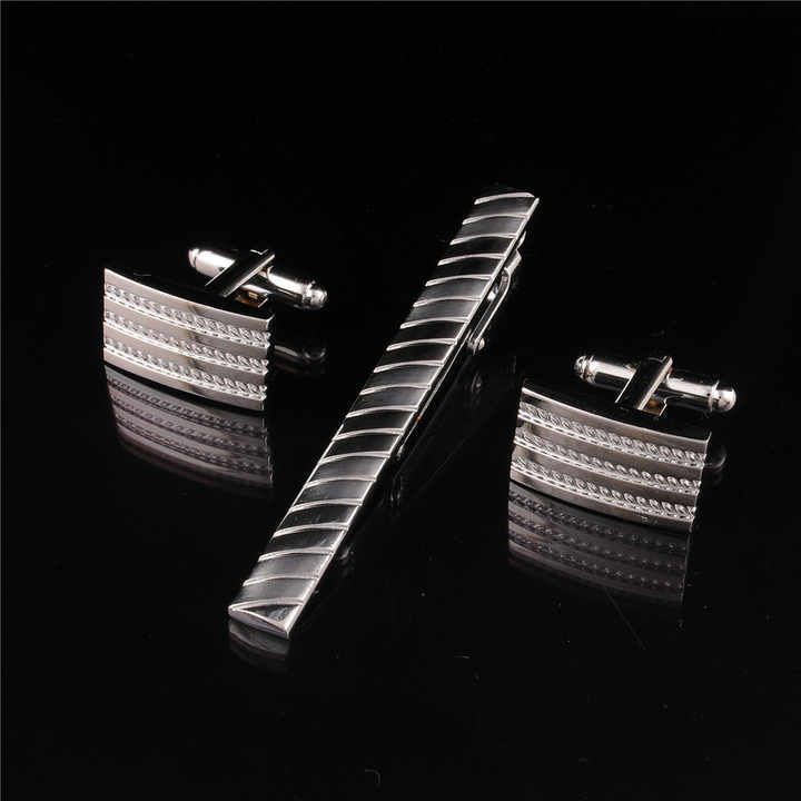 Men's Cufflink Tie Clip Cocktail Suit Cocktail Suit Tuxedo Accessories