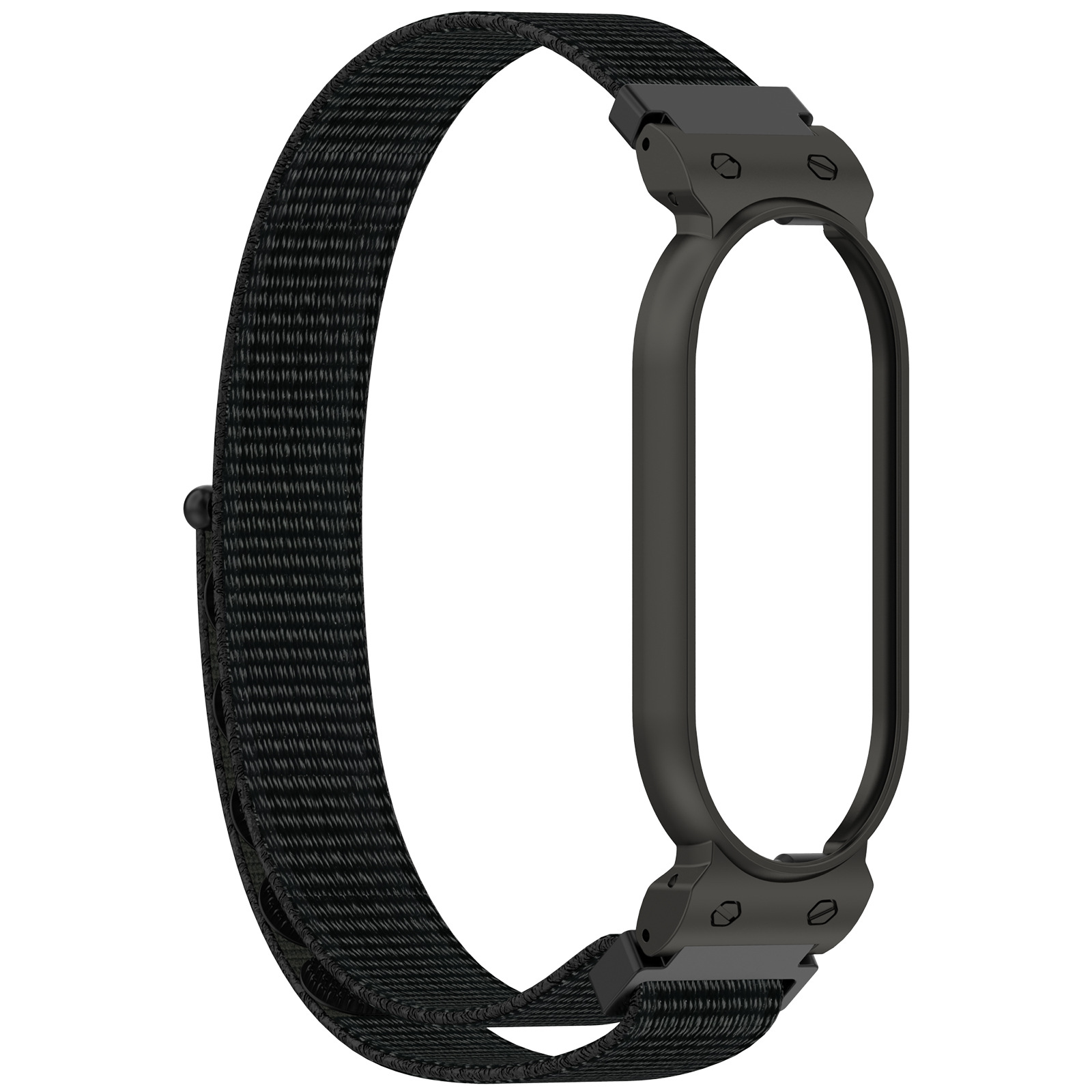 Cadre noir foncé-coque en métal velcro