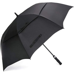 34英寸双层雨伞半自动快干防水织物高尔夫雨伞 - Product Image 3