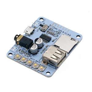 <strong>Bluetooth</strong> Audio Receiver board with USB TF card Slot decoding playback <strong>output</strong> A7-004 5V 2.1 Wireless Stereo Music Module - Product Image 3